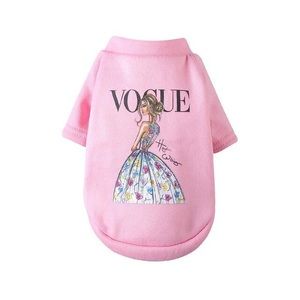 Cute Pink Vouge Sweater Shirt Small Dogs Female